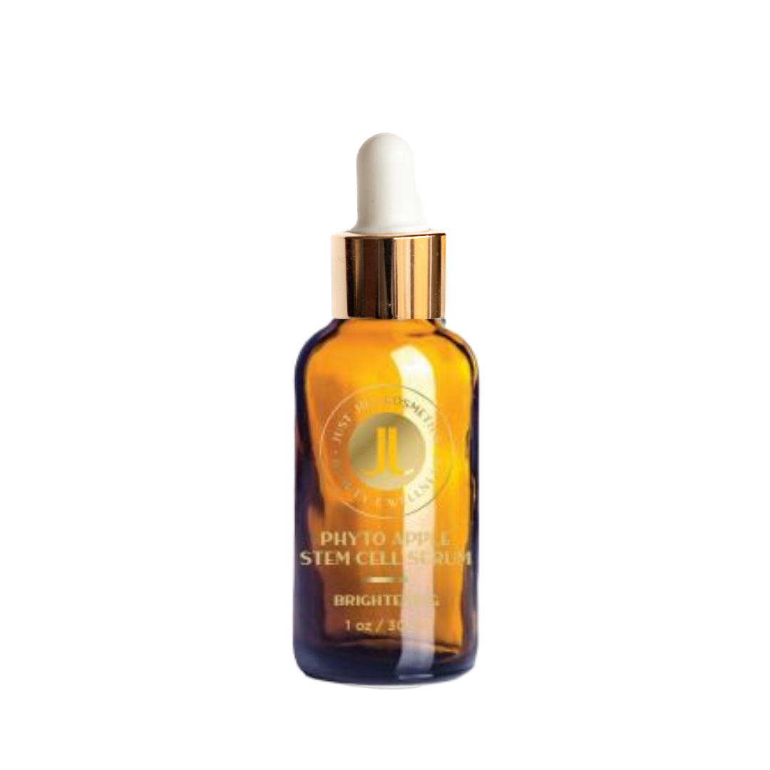 This dynamic Anti-oxidant Vitamin C serum offers a blend of five proven natural source skin brighteners to address dark spots and discoloration. With powerful age reversing Swiss Apple Stem Cells.