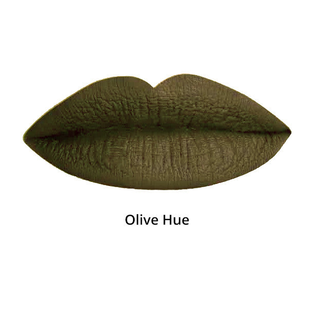 Olive green 2024 matte lipstick